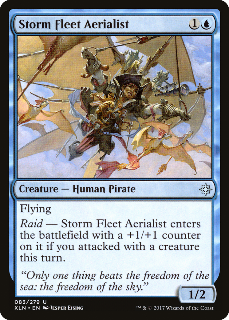 Storm Fleet Aerialist (XLN-083) - Ixalan Foil