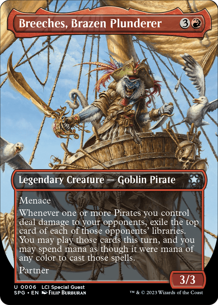 Breeches, Brazen Plunderer (Borderless) (SPG-006) - Special Guests