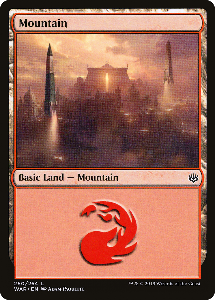 Mountain (260) (WAR-260) - War of the Spark
