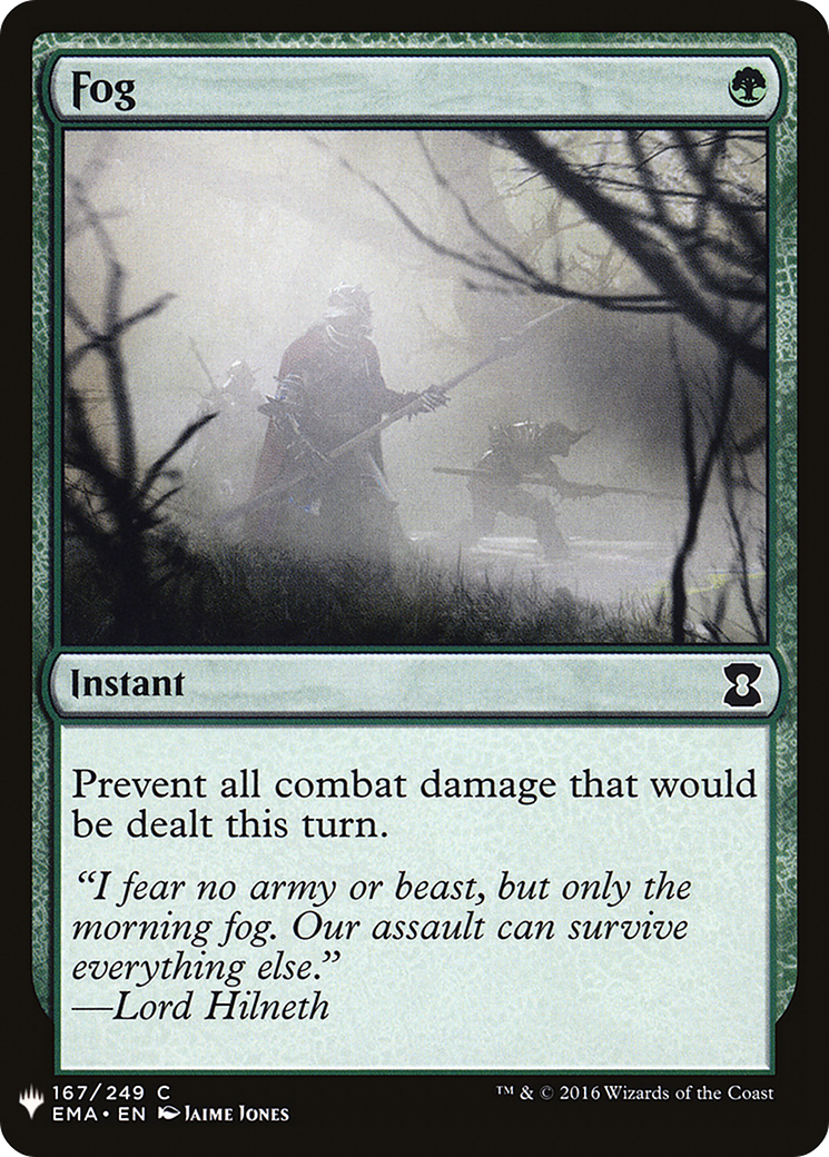 Fog (LIST-EMA-167) - The List