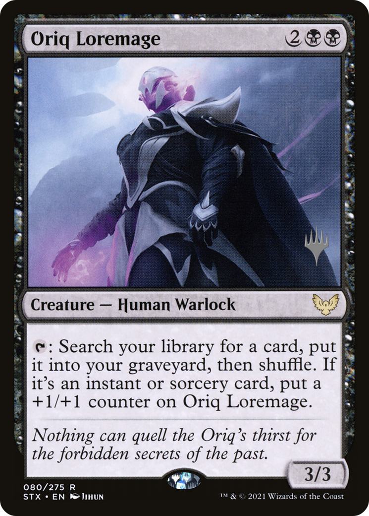 Oriq Loremage (PPSTX-80P) - Strixhaven: School of Mages Promos Foil