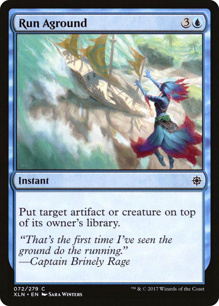 Run Aground (XLN-072) - Ixalan