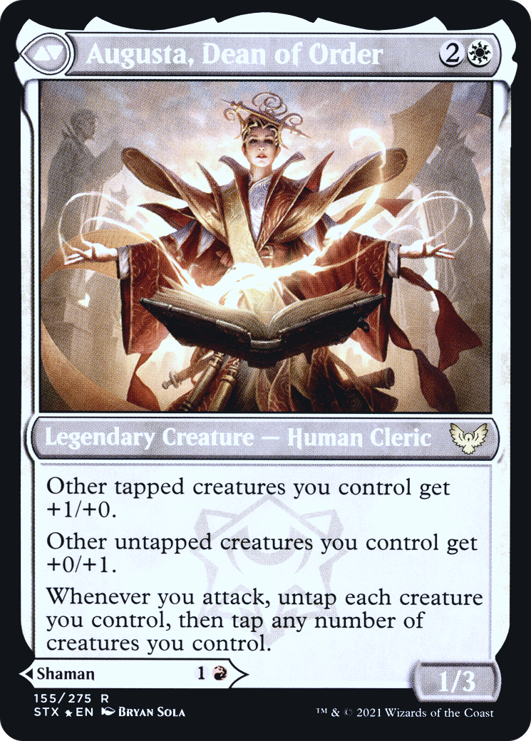 Plargg, Dean of Chaos (PRE-155S) - Strixhaven: School of Mages Promos Foil