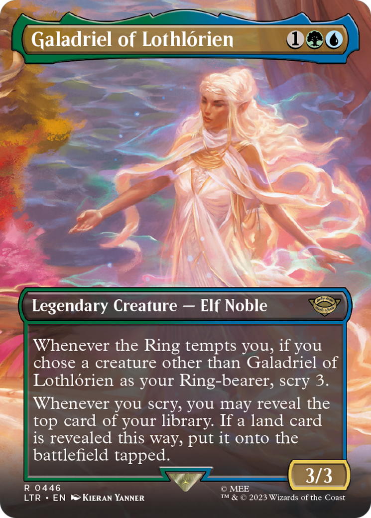 Galadriel of Lothlorien (Borderless) (LTR-446) - The Lord of the Rings: Tales of Middle-earth