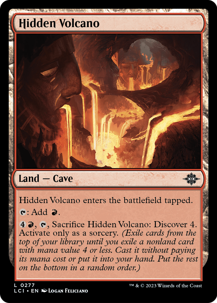 Hidden Volcano (LCI-277) - The Lost Caverns of Ixalan