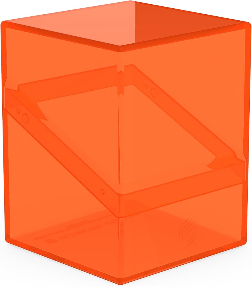 Boulder Deck Case 100+ - Clear Poppy Topaz