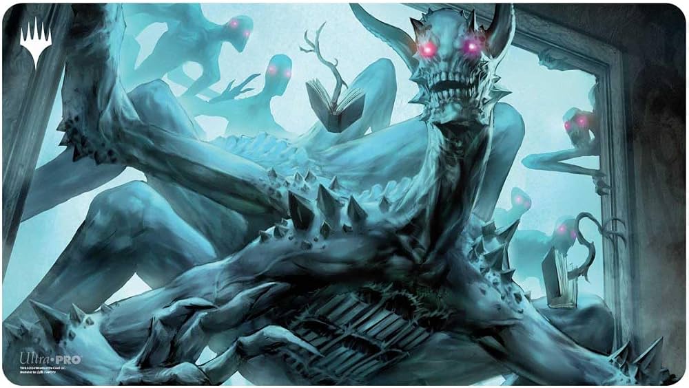 Duskmourn Blue Playmat