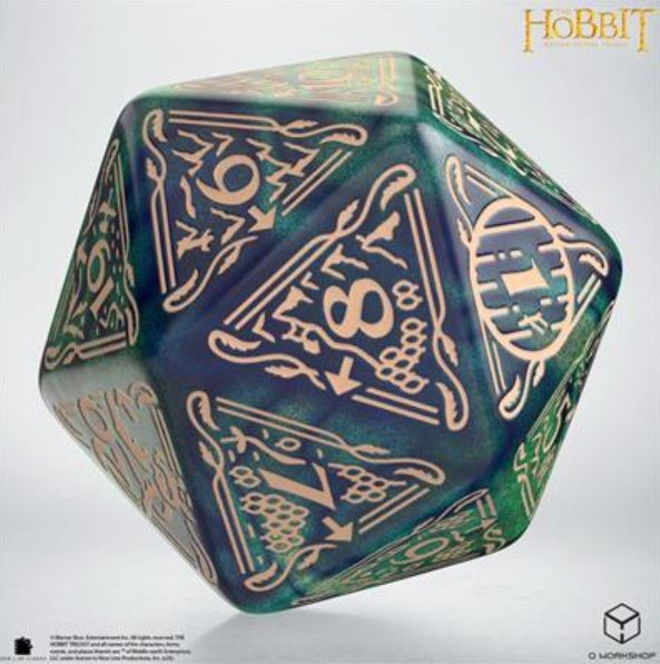 Hobbit Dado D20 - Tideborn