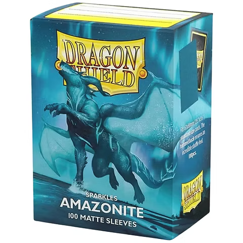 Micas Dragon Shield - Amazonite Sparkles