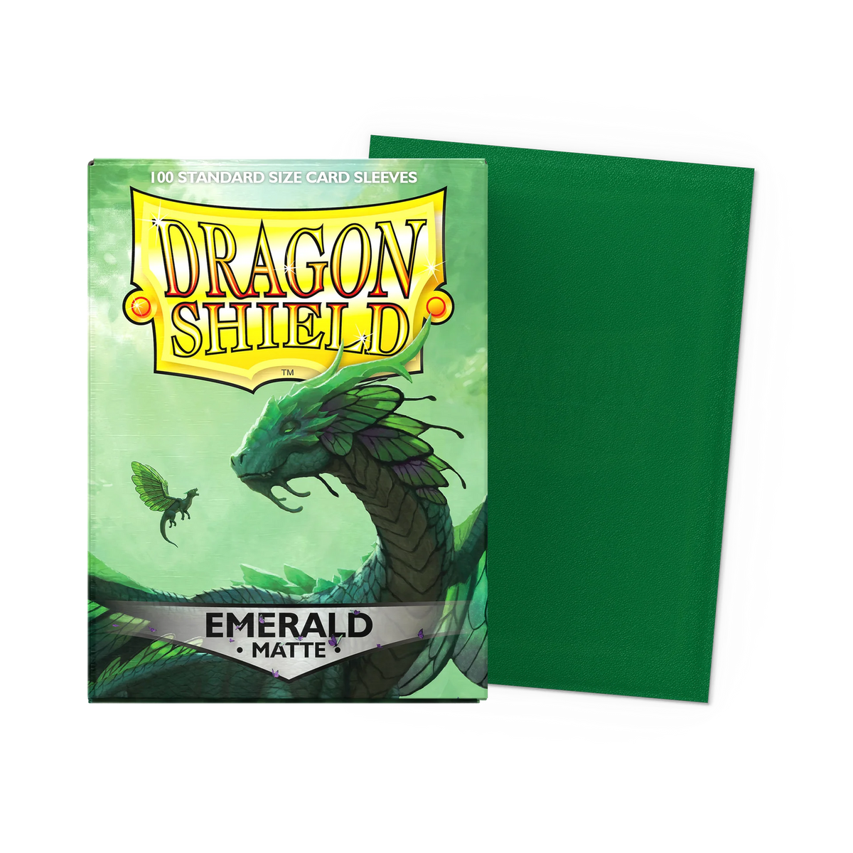 Micas Dragon Shield - Matte Emerald