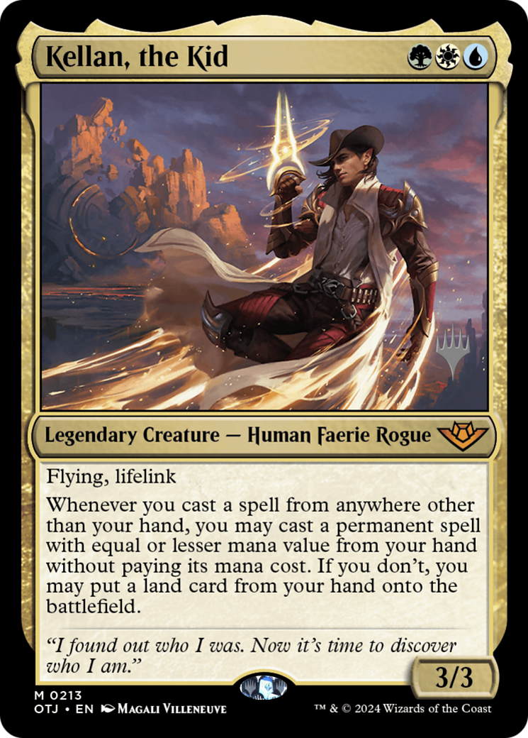 Kellan, the Kid (PPOTJ-213) - Outlaws of Thunder Junction Promos