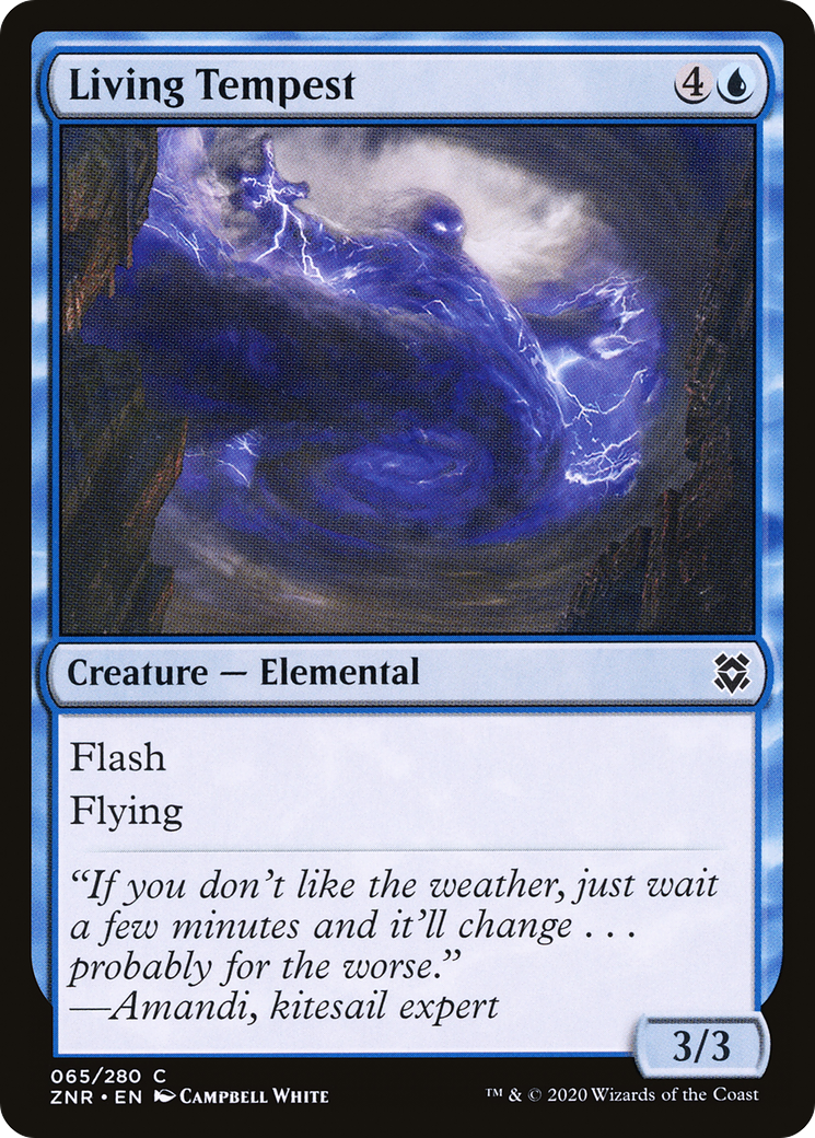 Living Tempest (ZNR-065) - Zendikar Rising Foil