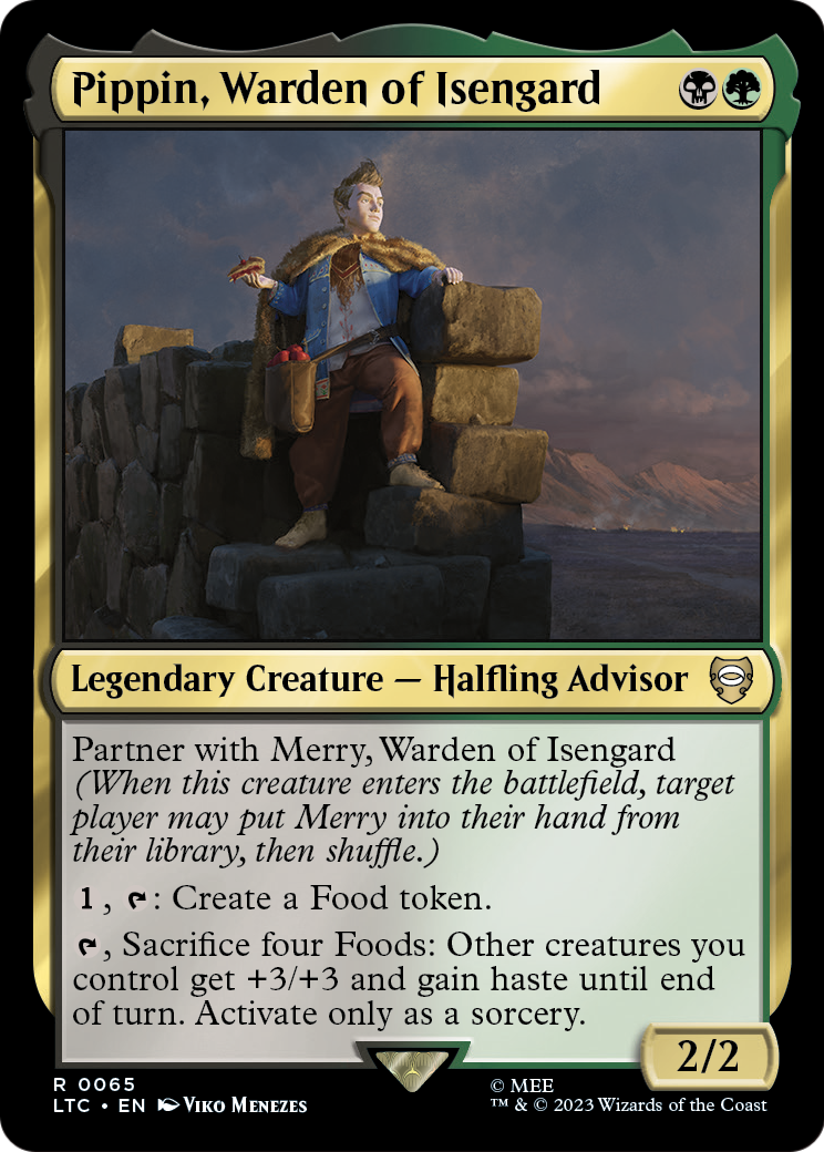 Pippin, Warden of Isengard (LTC-065) - Tales of Middle-earth Commander