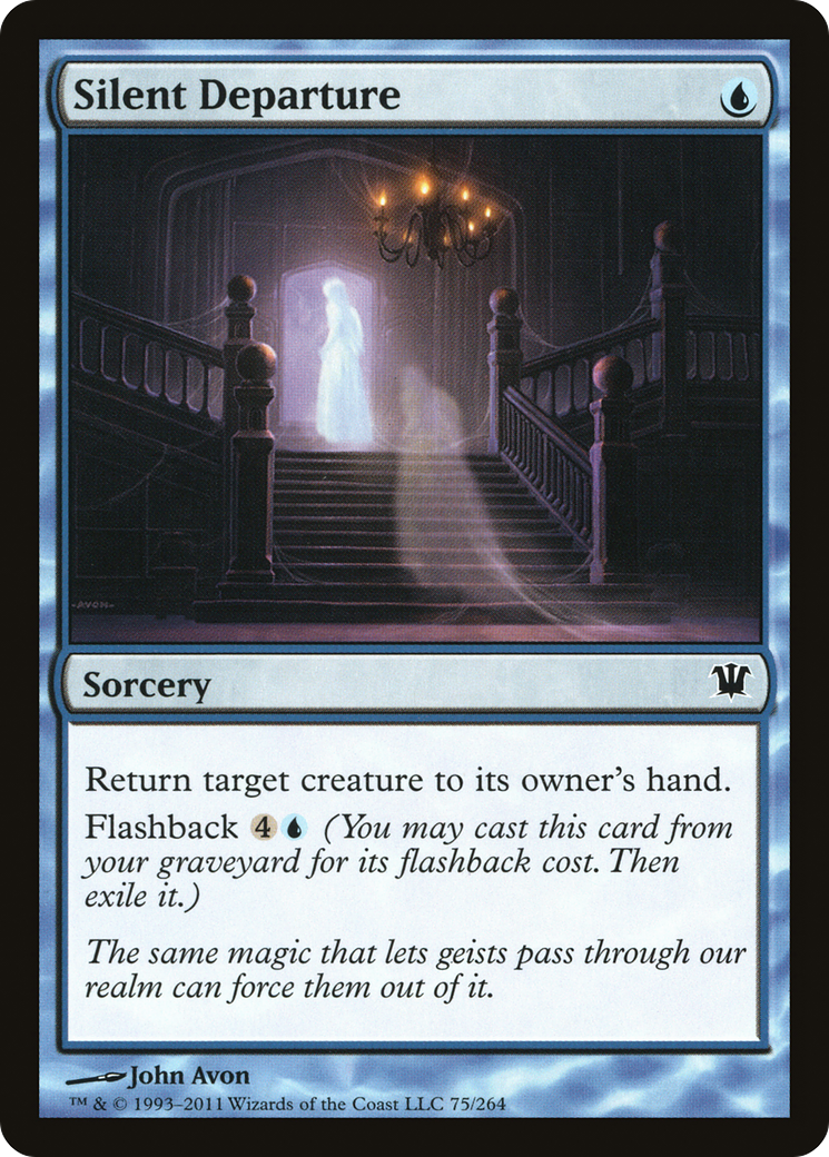 Silent Departure (ISD-075) - Innistrad Foil