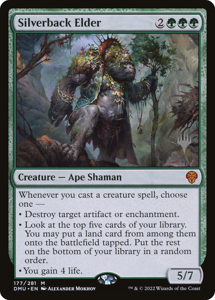Silverback Elder (PPDMU-177) - Dominaria United Promos