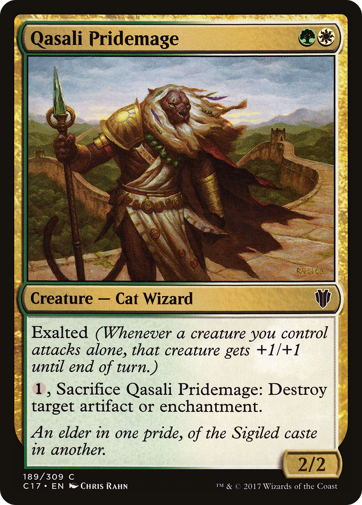 Qasali Pridemage (C17-189) - Commander 2017