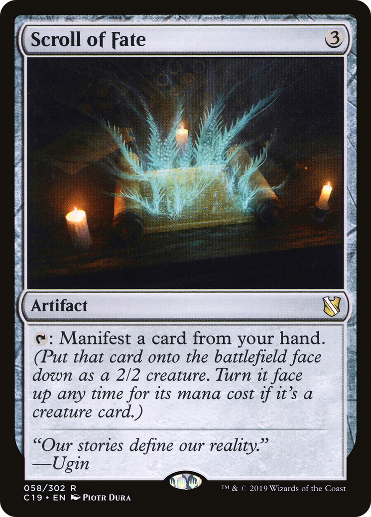 Scroll of Fate (C19-058) - Commander 2019
