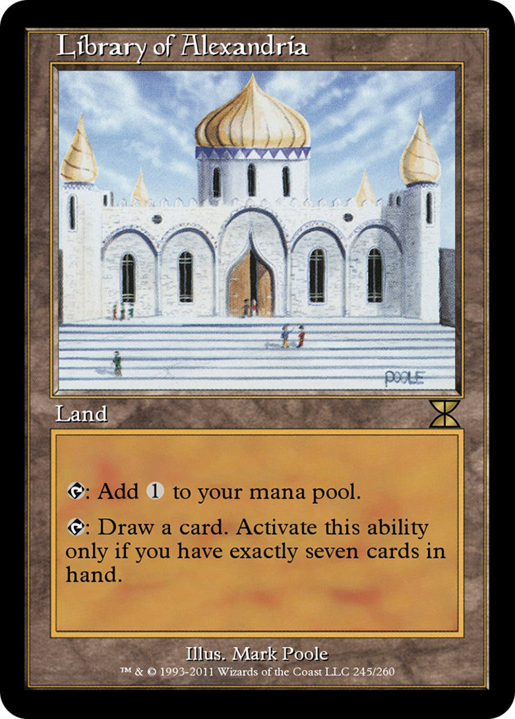 Library of Alexandria (ME4-245) - Masters Edition IV Foil