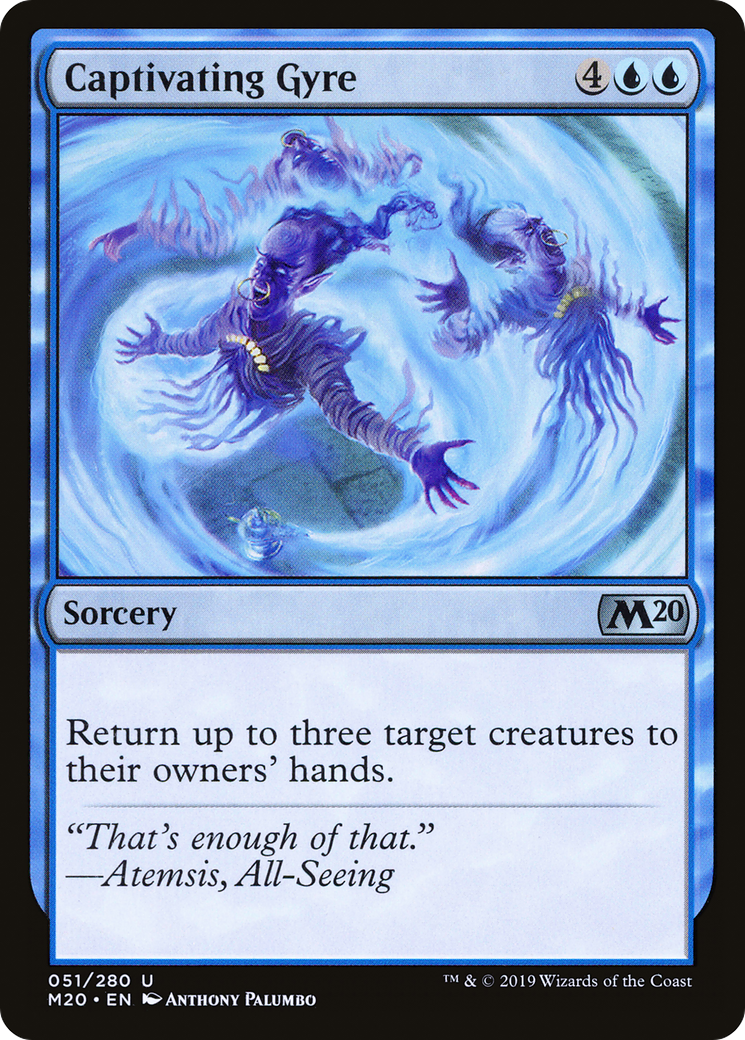 Captivating Gyre (M20-051) - Core Set 2020 Foil