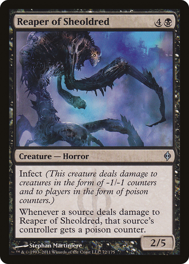Reaper of Sheoldred (NPH-072) - New Phyrexia Foil