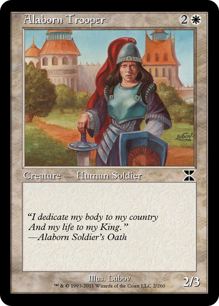 Alaborn Trooper (ME4-002) - Masters Edition IV