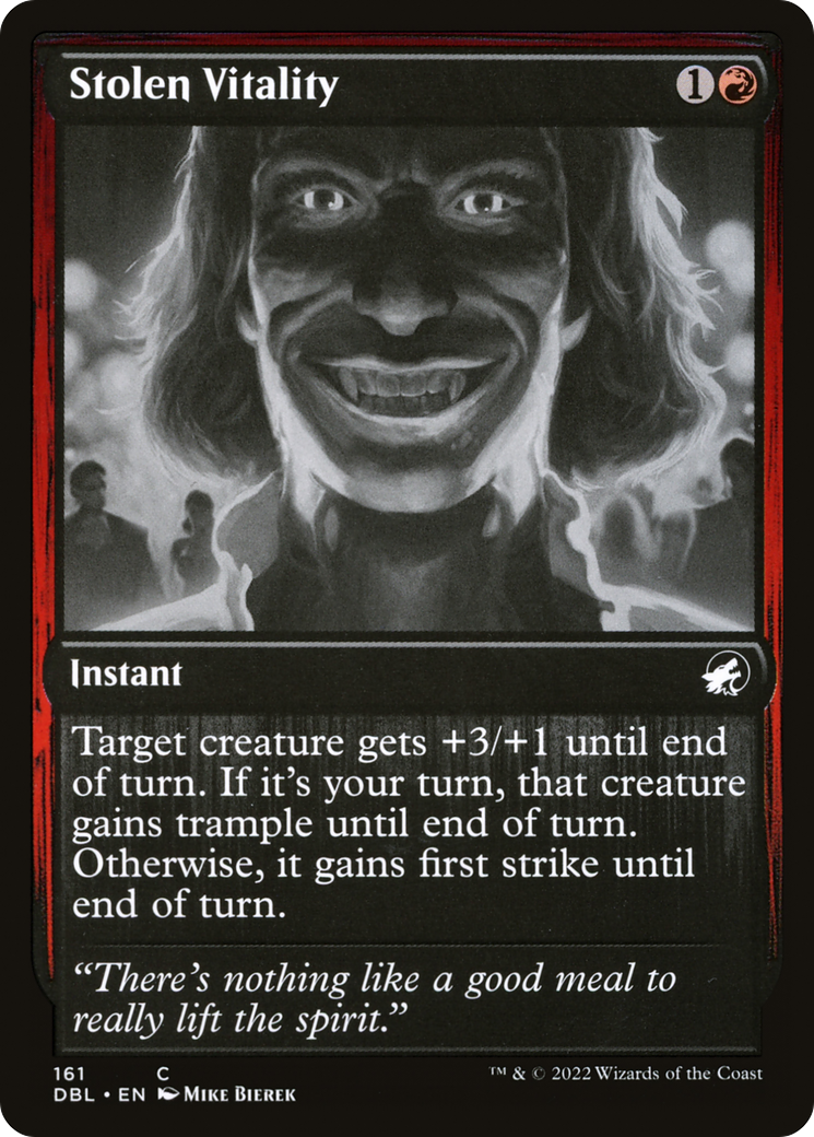 Stolen Vitality (DBL-161) - Innistrad: Double Feature Foil