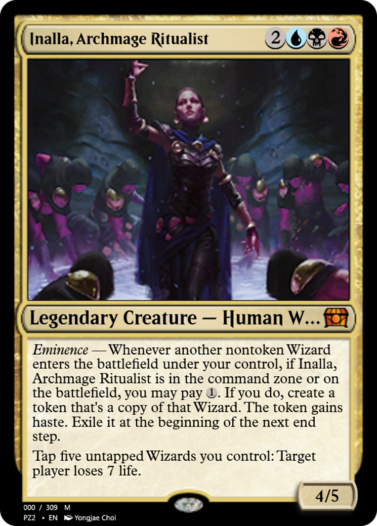 Inalla, Archmage Ritualist (PZ2-65737) - Treasure Chest Foil