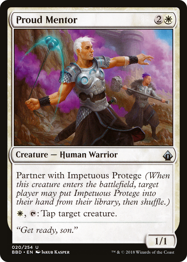 Proud Mentor (BBD-020) - Battlebond Foil