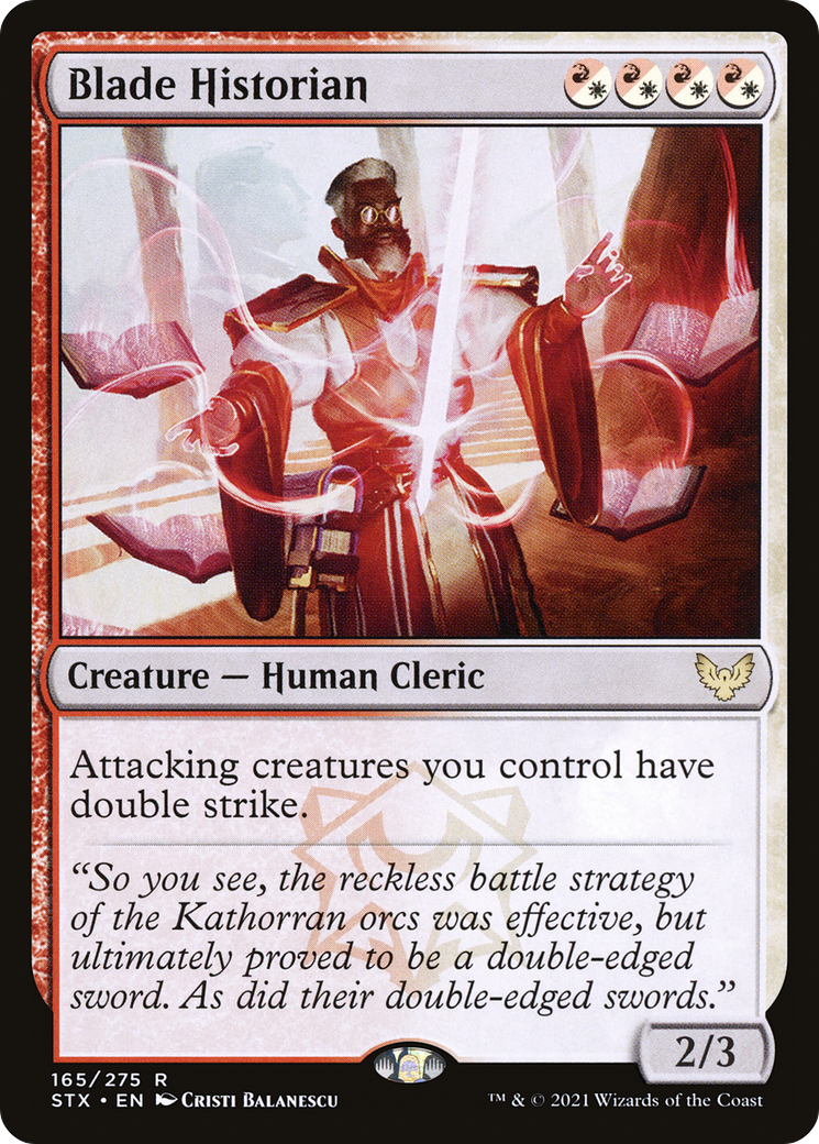 Blade Historian (STX-165) - Strixhaven: School of Mages