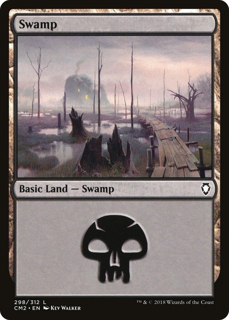 Swamp (298) (CM2-298) - Commander Anthology Volume II