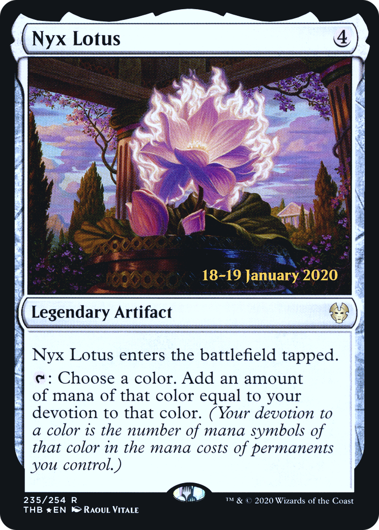 Nyx Lotus (PRE-235S) - Theros Beyond Death Promos Foil