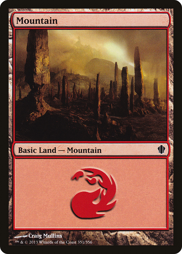 Mountain (351) (C13-351) - Commander 2013