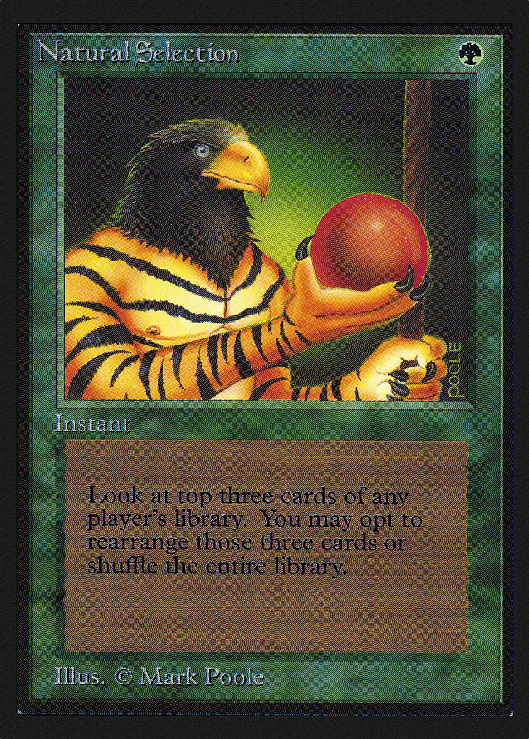 Natural Selection (IE) (IED-) - Intl. Collectors' Edition