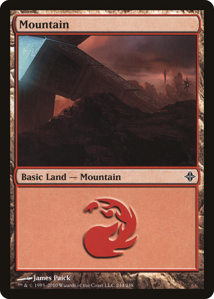 Mountain (244) (ROE-244) - Rise of the Eldrazi