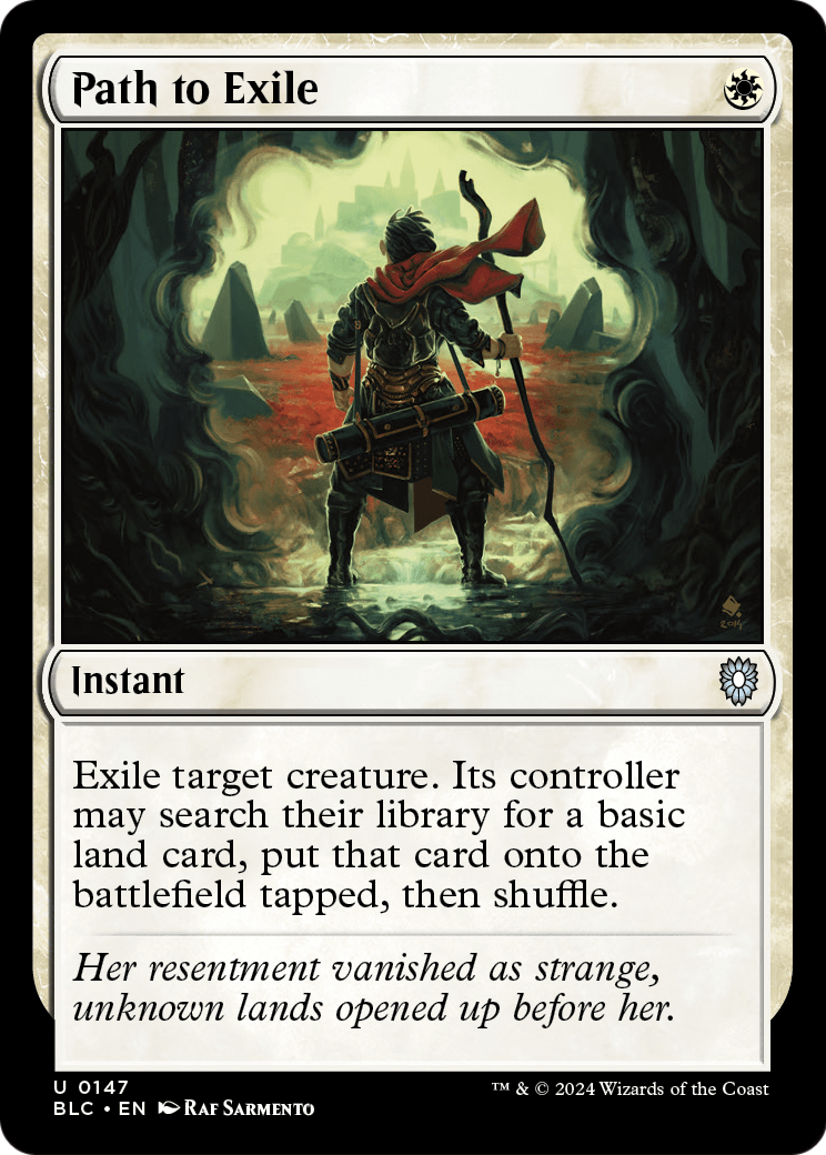 Path to Exile (BLC-147) - Bloomburrow Commander