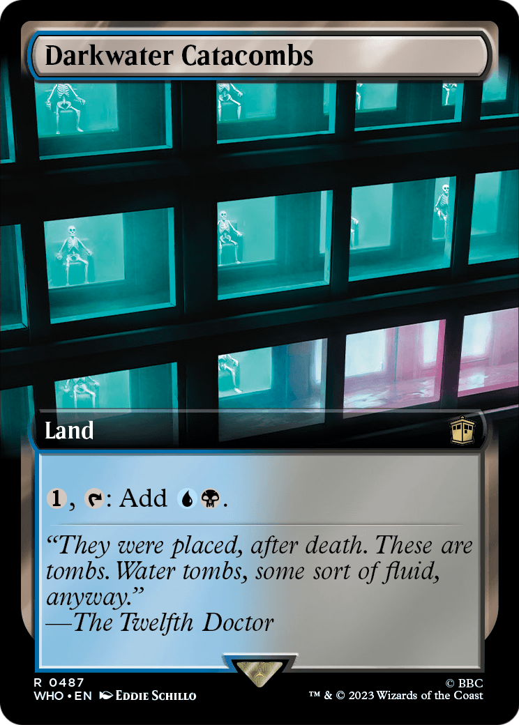 Darkwater Catacombs (Extended Art) (WHO-487) - Doctor Who: (Extended Art)