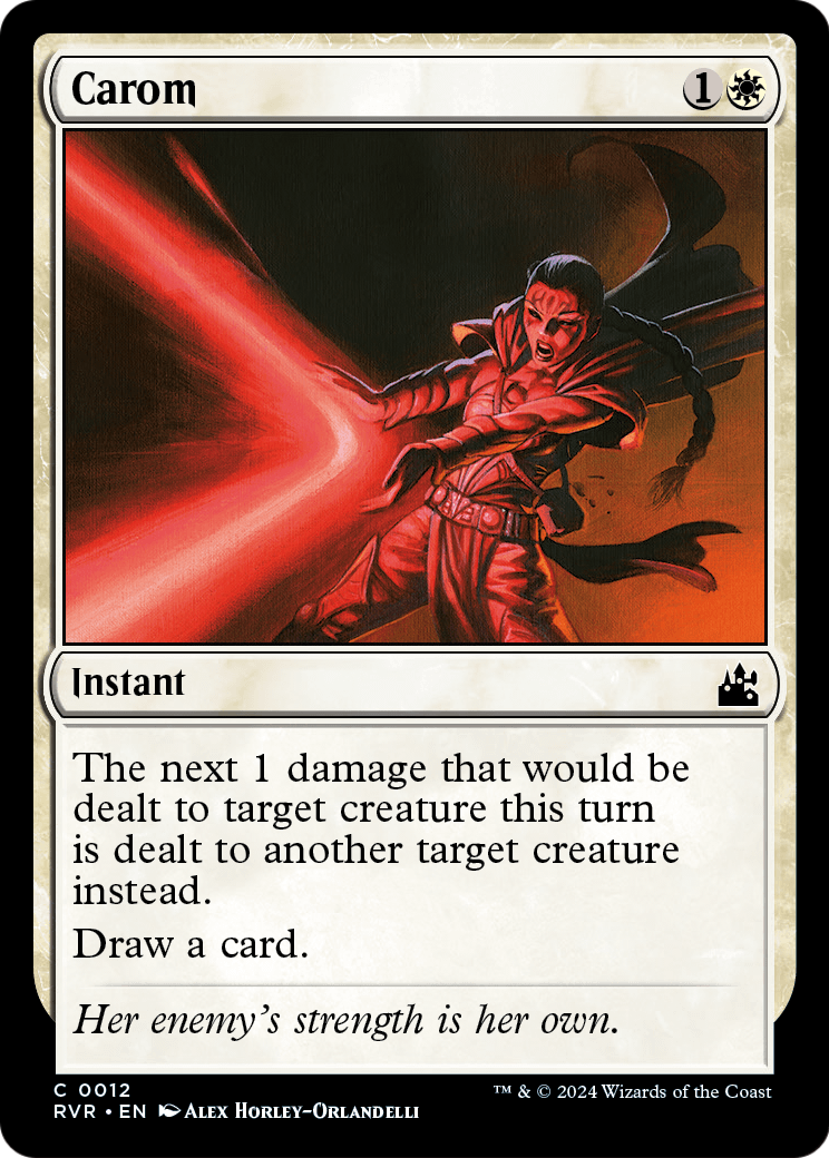 Carom (RVR-012) - Ravnica Remastered Foil
