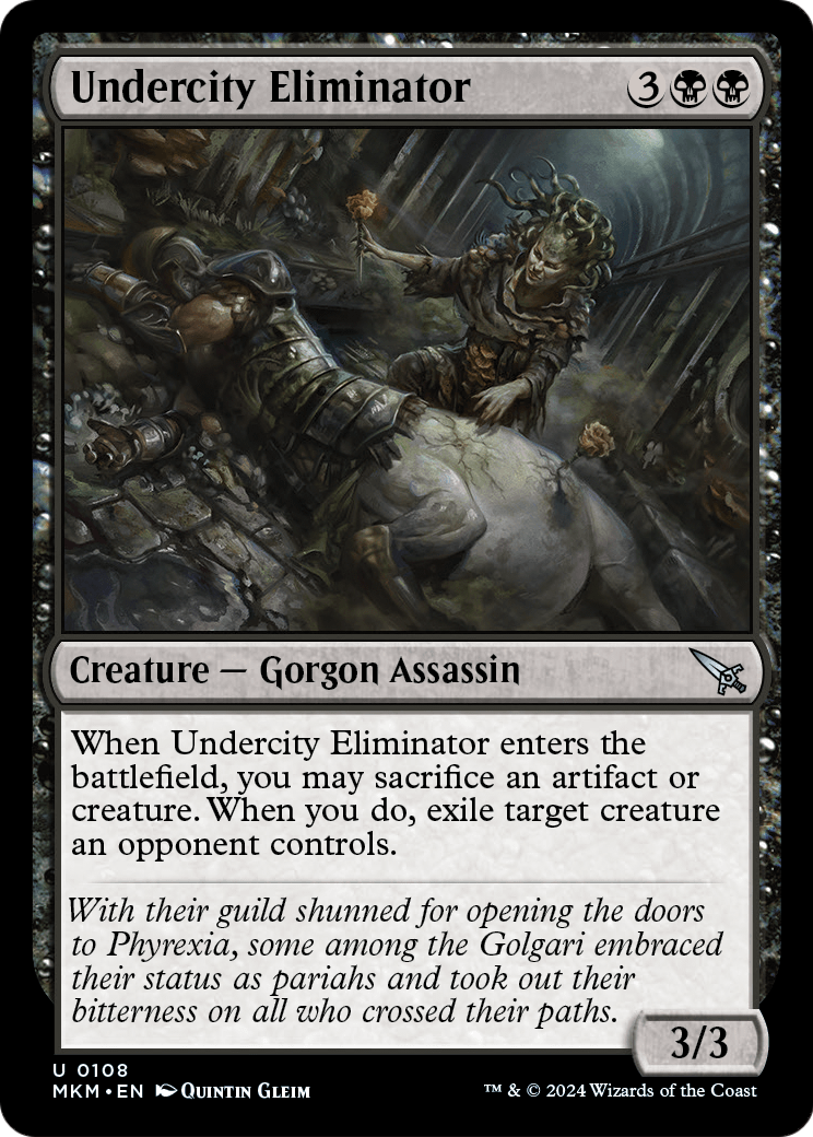 Undercity Eliminator (MKM-108) - Murders at Karlov Manor Foil
