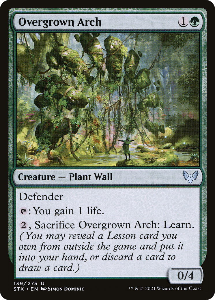Overgrown Arch (STX-139) - Strixhaven: School of Mages