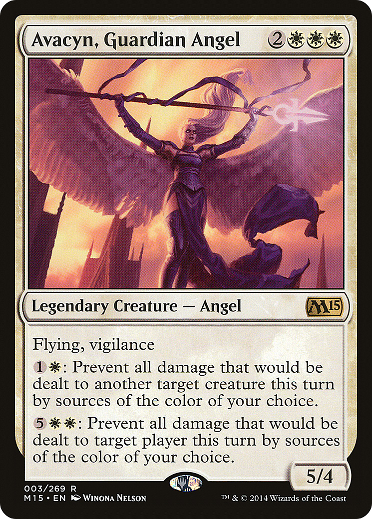 Avacyn, Guardian Angel (M15-003) - Magic 2015 Foil