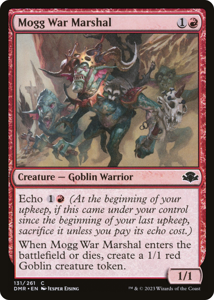 Mogg War Marshal (DMR-131) - Dominaria Remastered Foil