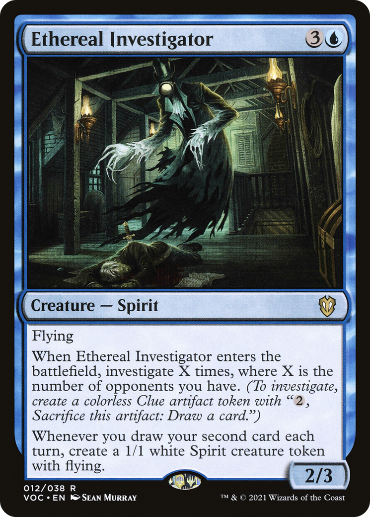 Ethereal Investigator (VOC-012) - Crimson Vow Commander