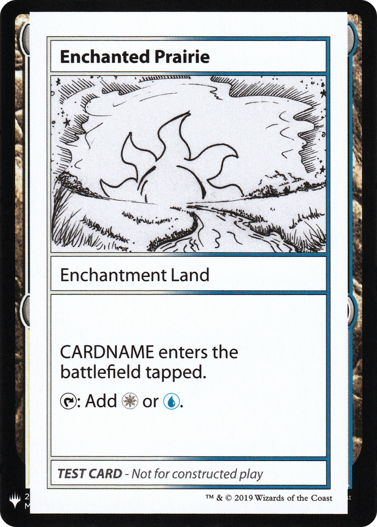 Enchanted Prairie (CMB1-) - Mystery Booster Playtest Cards 2019