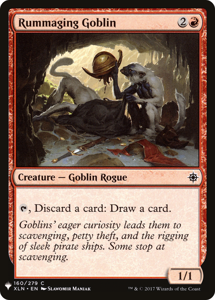 Rummaging Goblin (LIST-XLN-160) - The List