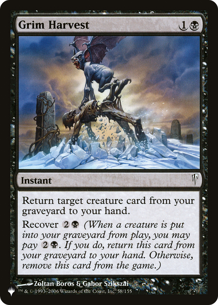 Grim Harvest (LIST-CSP-58) - The List