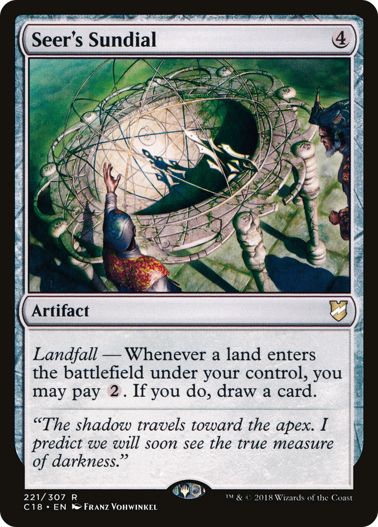 Seer's Sundial (C18-221) - Commander 2018