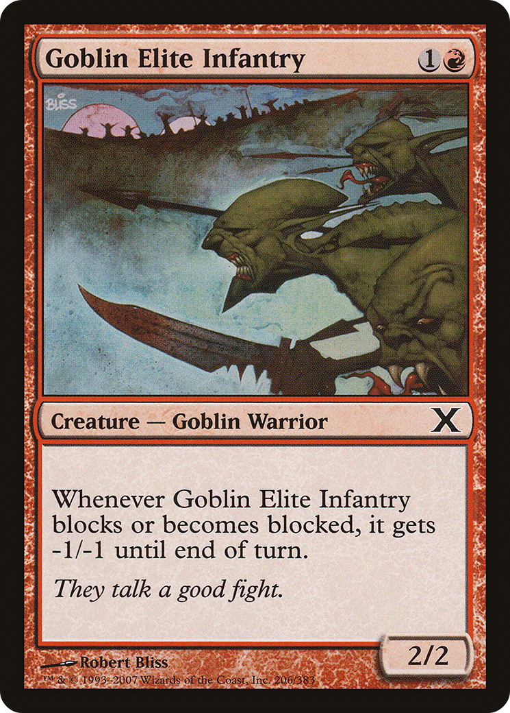 Goblin Elite Infantry (10E-206) - Tenth Edition
