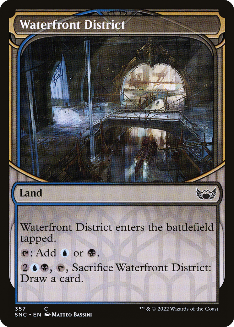 Waterfront District (Showcase) (SNC-357) - Streets of New Capenna: (Showcase)