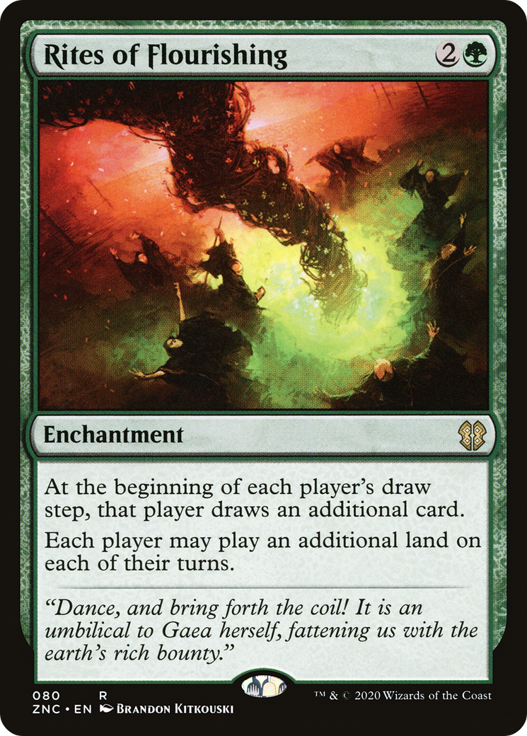 Rites of Flourishing (ZNC-080) - Zendikar Rising Commander