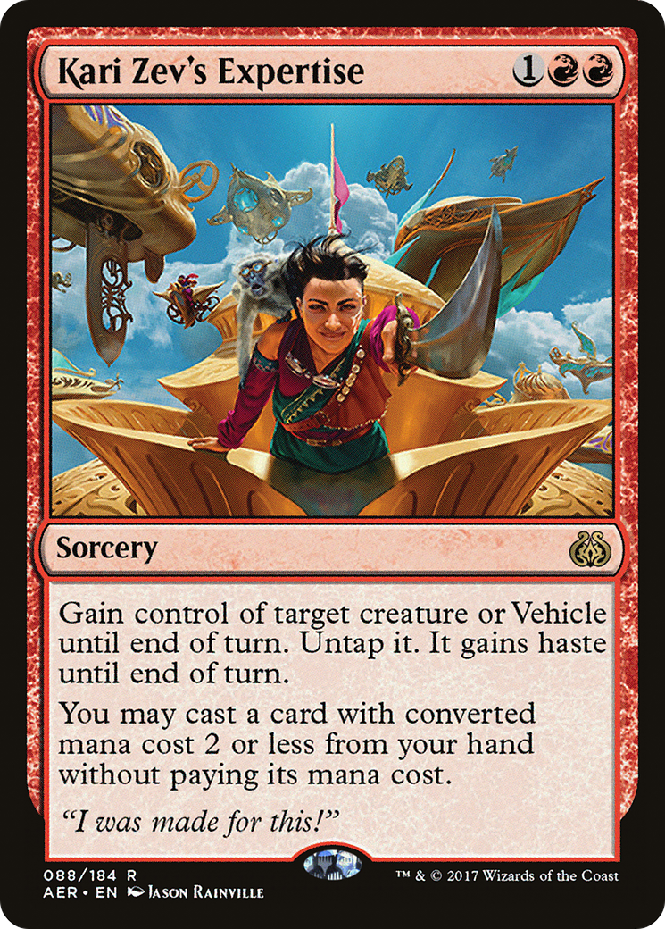 Kari Zev's Expertise (AER-088) - Aether Revolt